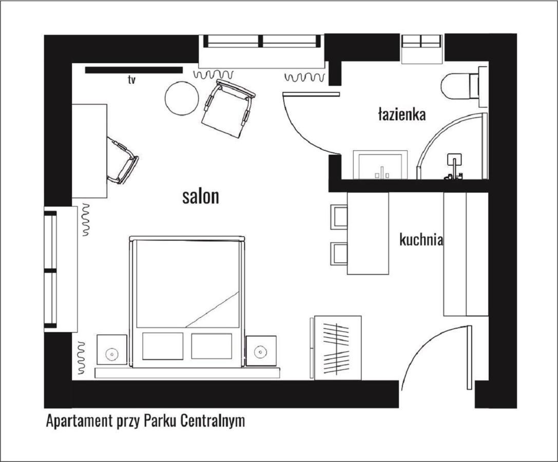 Dk Premium Przy Parku Centralnym Olsztyn  Exterior photo